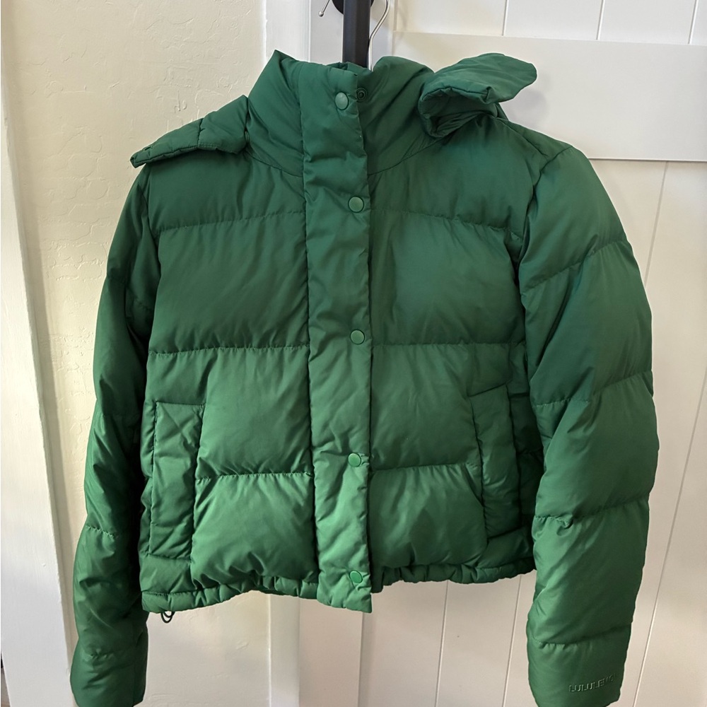 Lululemon Wunder Puff 600-Down-Fill Cropped Jacket size 4